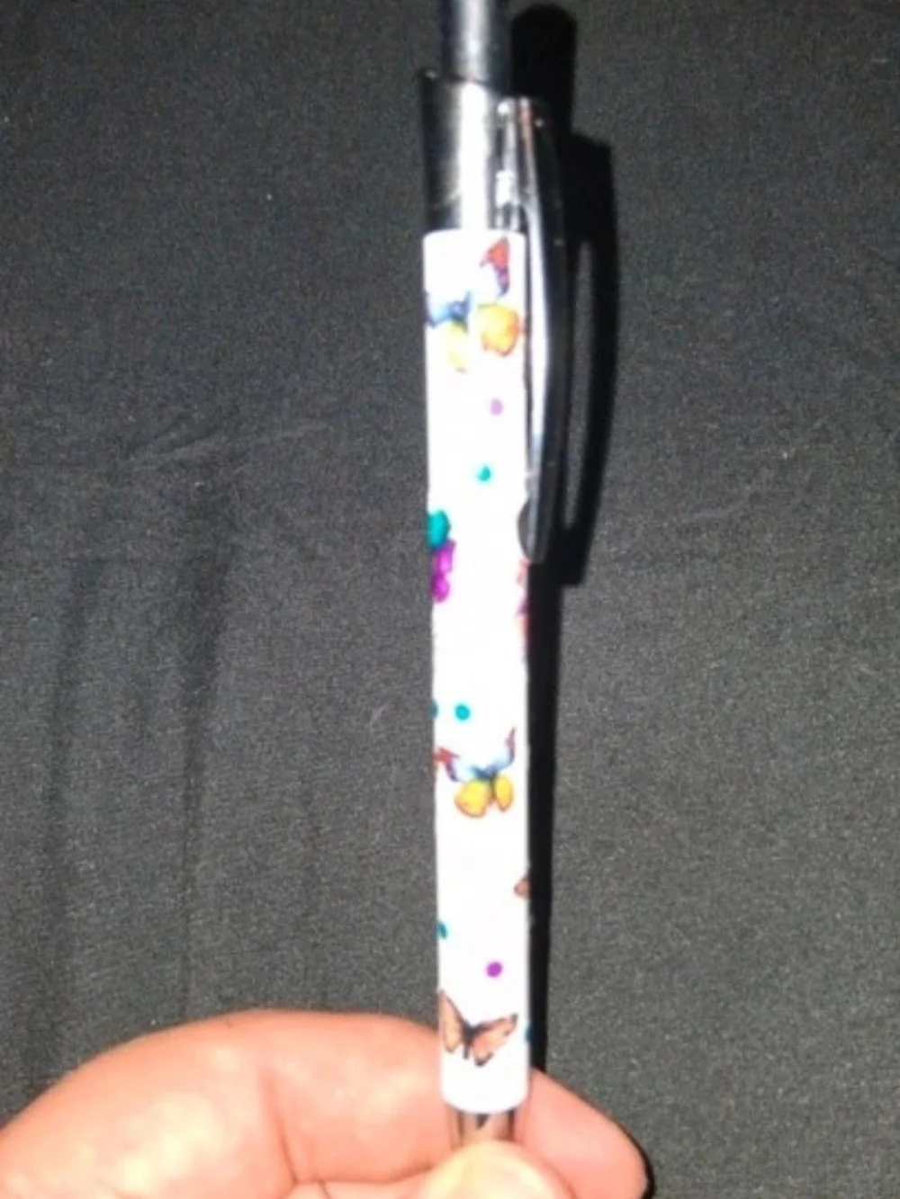 Butterfly & Skull Design Pen
